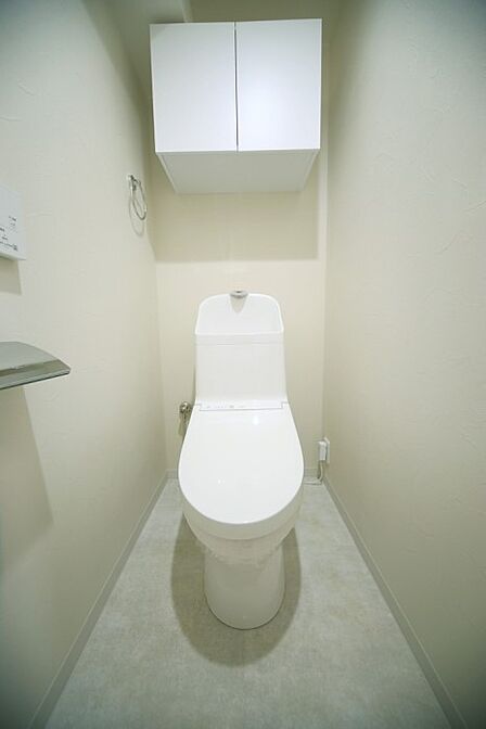 温水洗浄機能付きトイレで、いつも快適にお使いいただけます♪