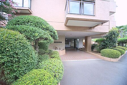 マンションの敷地内には、植栽が施されております♪