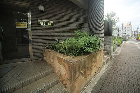 マンションの敷地内には、植栽が施されております♪