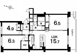 間取図画像 3LDK