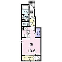 ベイル　ウィン　II 103 ｜ 山口県下関市富任町4丁目（賃貸アパート1R・1階・32.43㎡） その2