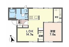 シャンティーB棟 102 ｜ 山口県下関市秋根南町2丁目（賃貸アパート1LDK・1階・51.87㎡） その2