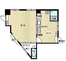 大堀ビル 1F(1DK) ｜ 山口県下関市田中町（賃貸マンション1DK・1階・39.60㎡） その2