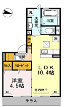 フェリオ ラルーチェ 103 ｜ 山口県下関市丸山町3丁目（賃貸アパート1LDK・1階・39.79㎡） その2