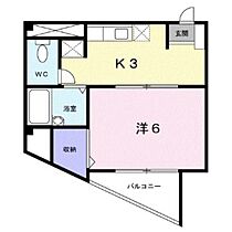 リトルコア 402 ｜ 山口県下関市新地町（賃貸マンション1K・4階・25.28㎡） その2