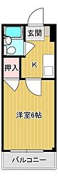 間取図画像 1K