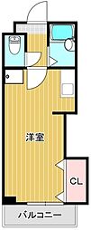 イースクエア一の宮 ワンルームの間取図画像