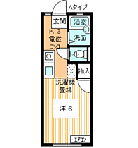 ラ・ポート吉見II 102 ｜ 山口県下関市吉見竜王町（賃貸アパート1K・1階・19.87㎡） その2