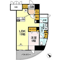 セントラルコートU. 401 ｜ 山口県宇部市中央町2丁目（賃貸アパート1LDK・1階・56.77㎡） その2