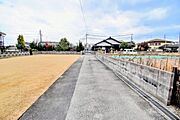 前面道路です！