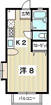 ベルコーポ 101 ｜ 山口県防府市勝間3丁目（賃貸アパート1R・1階・26.49㎡） その2