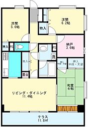 間取図画像 3SLDK