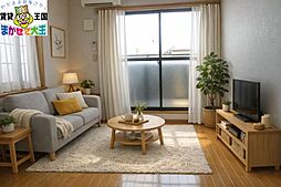 リラ千歳 1階1SKのリビング/ダイニング