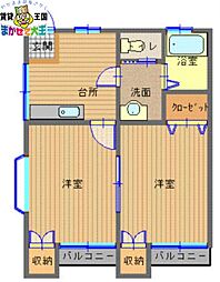 銭座ハイツ北村 1階/-
