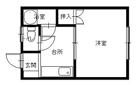 サンハイツ清水 201 ｜ 長崎県長崎市清水町（賃貸アパート1K・2階・19.87㎡） その2