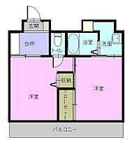 市丸ハイツ 401 ｜ 長崎県長崎市西山2丁目（賃貸マンション2K・4階・35.96㎡） その2