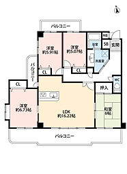間取図画像 4LDK