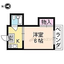 コーポ智恵光院 5C ｜ 京都府京都市上京区智恵光院中立売下ル山里町（賃貸マンション1K・5階・17.00㎡） その2