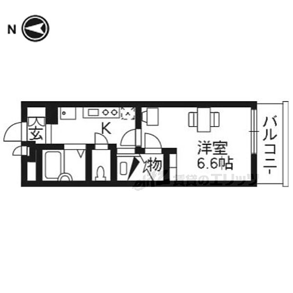 レオパレス洛 102｜京都府京都市中京区壬生上大竹町(賃貸アパート1K・1階・19.87㎡)の写真 その2