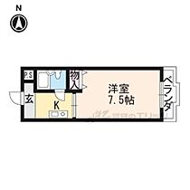 京都府京都市東山区福稲高原町（賃貸マンション1K・4階・20.00㎡） その2