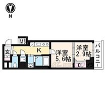 京都府京都市上京区横大宮町（賃貸マンション2K・2階・30.01㎡） その2