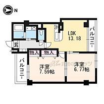 コンフォレスト三条 301 ｜ 京都府京都市中京区釜座町（賃貸マンション2LDK・3階・60.36㎡） その2