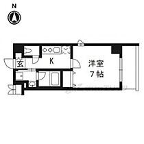 京都府京都市南区西九条南田町（賃貸マンション1K・5階・24.24㎡） その2