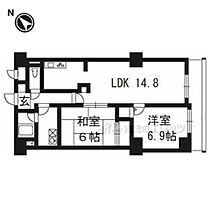 パインフィールド吉祥院 302 ｜ 京都府京都市南区吉祥院九条町（賃貸マンション2LDK・3階・62.59㎡） その1