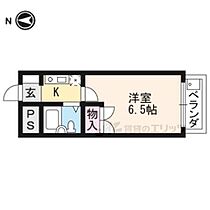 コーポミカゲ 105 ｜ 京都府京都市左京区田中玄京町（賃貸マンション1K・1階・19.72㎡） その1