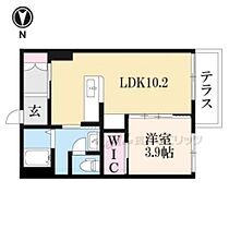 セントラルヴィレッジ 105 ｜ 京都府京都市南区西九条大国町（賃貸アパート1LDK・1階・35.00㎡） その1