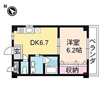 マ・メゾン 101 ｜ 京都府京都市左京区吉田中阿達町（賃貸マンション1DK・1階・29.75㎡） その2