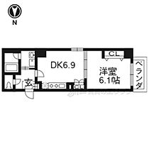 京都府京都市中京区西ノ京南上合町（賃貸マンション1DK・5階・33.84㎡） その2