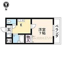 ｆａｍｉｌｌｅ北清 110 ｜ 京都府京都市中京区衣棚通二条下ル上妙覚寺町（賃貸マンション1K・1階・24.00㎡） その1