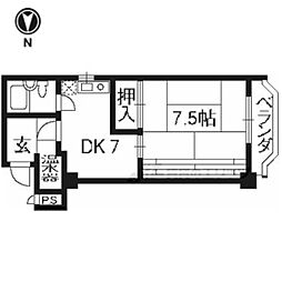 間取図画像 1DK