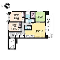 南禅寺東山 3LDKの間取図画像