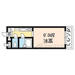 AZ3GREENBOX 1Kの間取図画像
