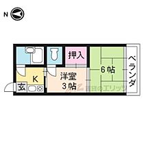 京都府京都市上京区下ノ森通仁和寺街道下る鳳瑞町（賃貸マンション2K・1階・24.30㎡） その2