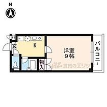 京都府京都市中京区今新在家西町（賃貸マンション1K・1階・27.47㎡） その2