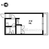 京都府京都市左京区下鴨西本町（賃貸マンション1R・4階・17.00㎡） その2