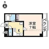 京都府京都市中京区西ノ京伯楽町（賃貸マンション1K・2階・21.48㎡） その2