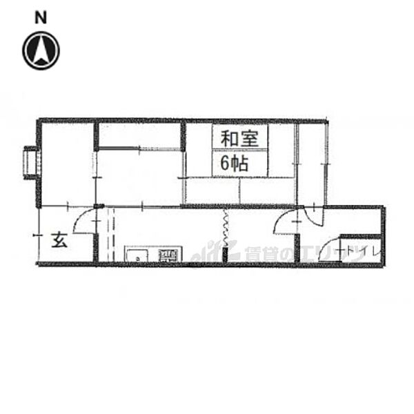 鹿ケ谷西寺ノ前町16貸家 ｜京都府京都市左京区鹿ケ谷西寺ノ前町(賃貸一戸建4K・--・40.99㎡)の写真 その2