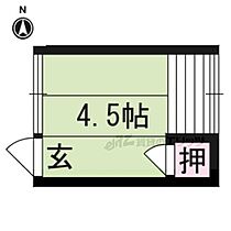 京都府京都市左京区下鴨東塚本町（賃貸アパート1R・2階・10.00㎡） その2