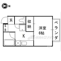 京都府京都市左京区浄土寺南田町（賃貸アパート1K・2階・28.00㎡） その2