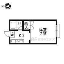 京都府京都市左京区下鴨中川原町（賃貸アパート1K・2階・20.29㎡） その2