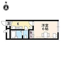 京都府京都市上京区下立売通黒門西入橋西二町目（賃貸アパート1K・1階・19.87㎡） その2