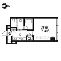 京都府京都市左京区岡崎西天王町（賃貸マンション1K・4階・25.32㎡） その2