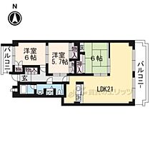 ヴェルドール御所 503 ｜ 京都府京都市中京区堺町通竹屋町下る絹屋町（賃貸マンション3LDK・5階・85.44㎡） その2