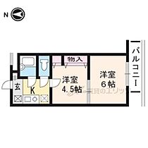 リバティ西陣 306 ｜ 京都府京都市上京区大宮通下立売上る家永町（賃貸マンション2K・3階・28.65㎡） その2