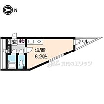 サンプラザ三越 401 ｜ 京都府京都市左京区田中関田町（賃貸マンション1K・4階・21.00㎡） その2