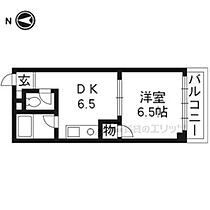 京都府京都市上京区今出川通新町西入弁財天町（賃貸マンション1K・2階・28.00㎡） その1